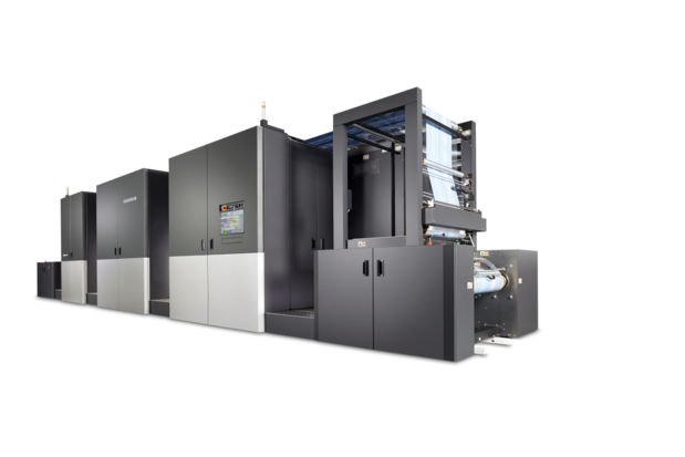 La Jet Press FP790 en démonstration chez le client bêta britannique de Fujifilm 