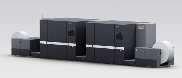 Ricoh lance la presse jet d'encre rotative Ricoh Pro VC80000