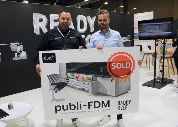 Publi FDM investit dans un système d'impression robotisé de Durst
