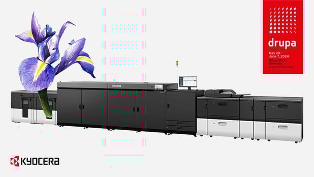 Kyocera présentera sa nouvelle presse jet d'encre à la drupa