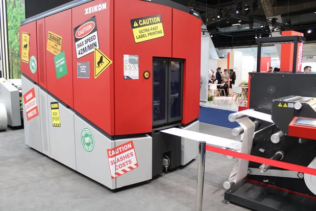 Xeikon présente la presse à étiquettes LION LX3000 à Labelexpo
