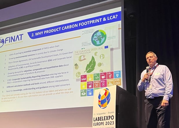 FINAT sensibilise le secteur de l'étiquette à la question de l'empreinte écologique